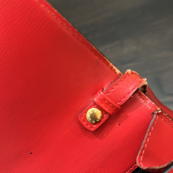 Vintage Louis Vuitton red epi Arche 2way - Picture 12 of 17